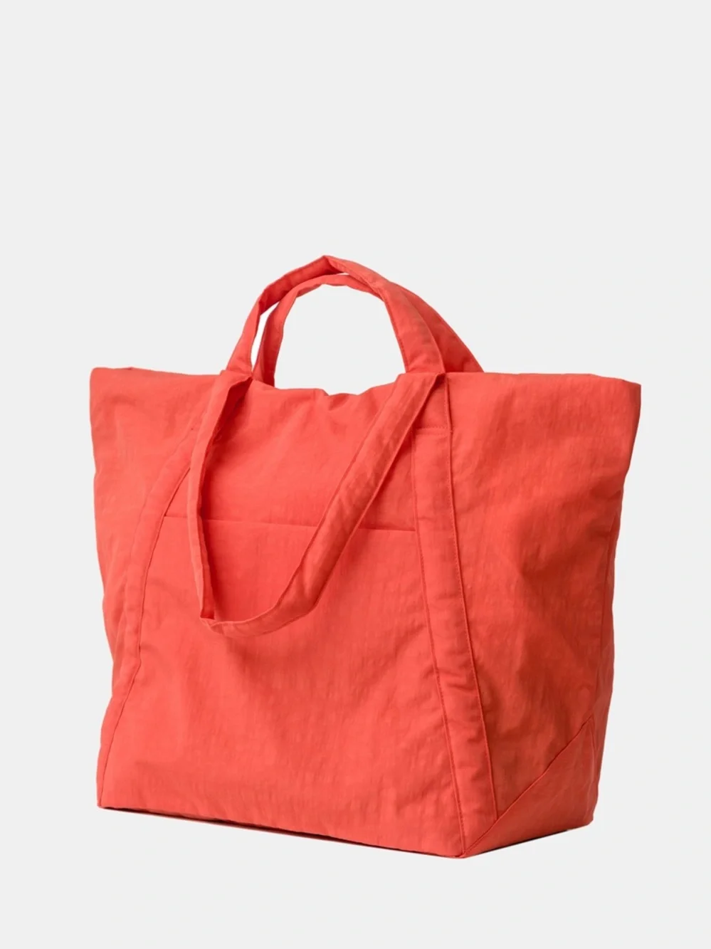 Baggu Poppy Cloud Large Travel Coral Tote Bag